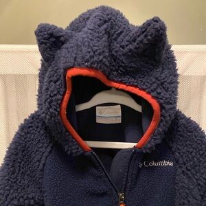 Columbia toddler fleece one piece